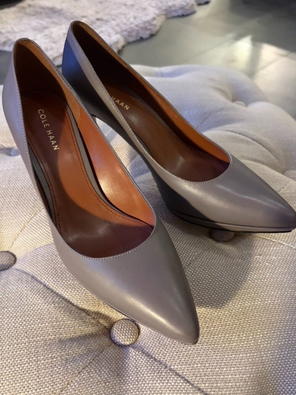Cole Haan Grey Idala Pumps
